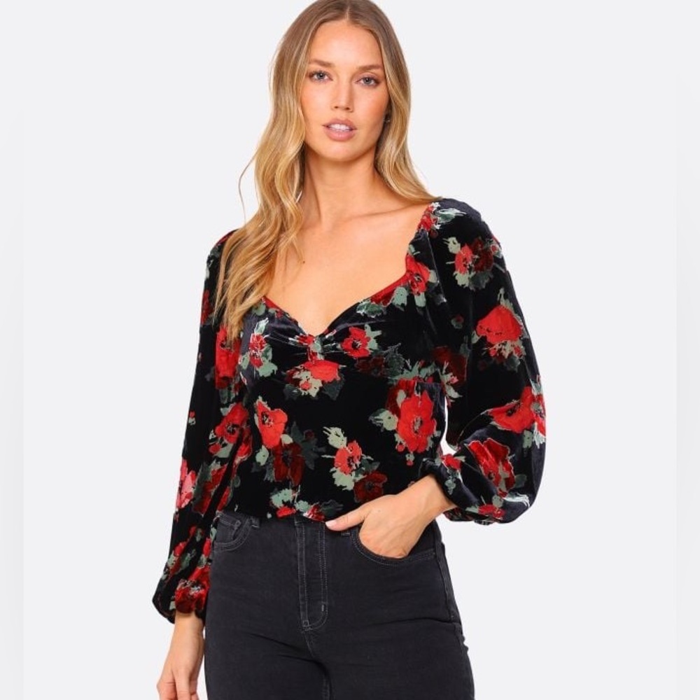 NWT RIXO Bridgette Blouse